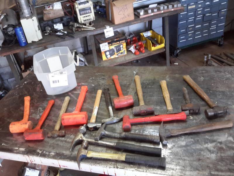 lot 53 image: Lot of Hammers and Mallets