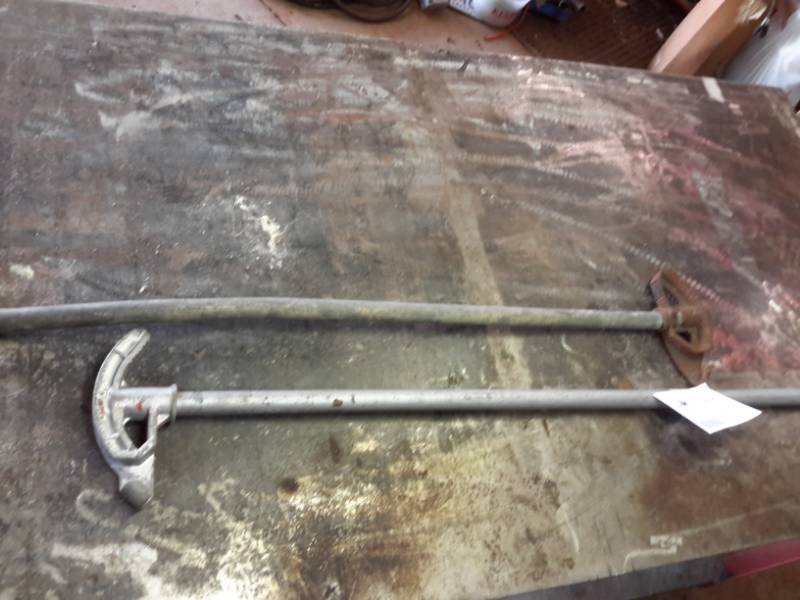 lot 74 image: 2 Conduit Benders