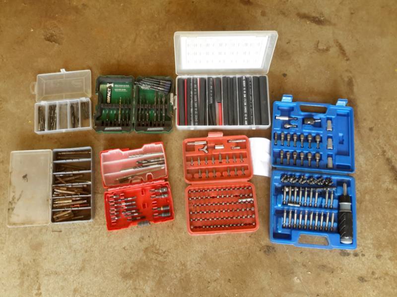 lot 96 image: Sets of Drill Bits, Driver Bits and More See Close-Ups