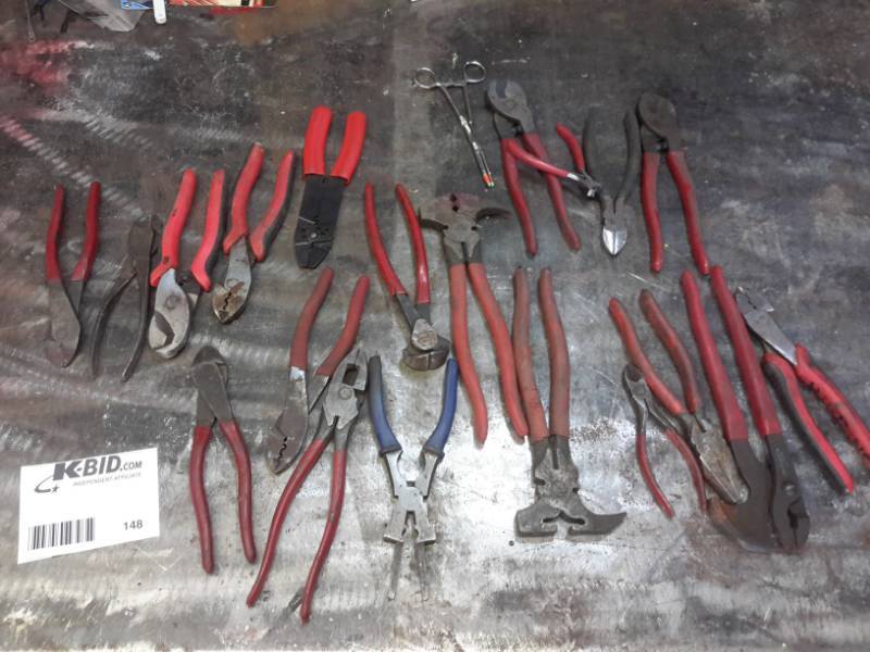 lot 148 image: Various Snips, Crimpers and Pliers Please See Close-Ups