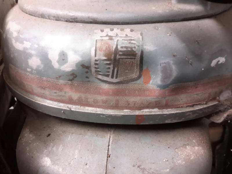 lot 157A image: Old M W Outboard Boat Motor
