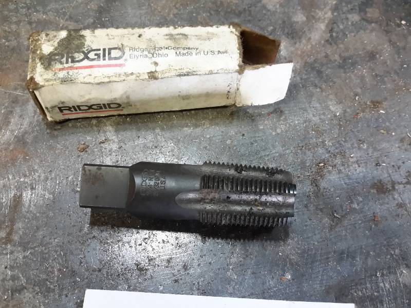 lot 133 image: Ridgid Pipe Tap