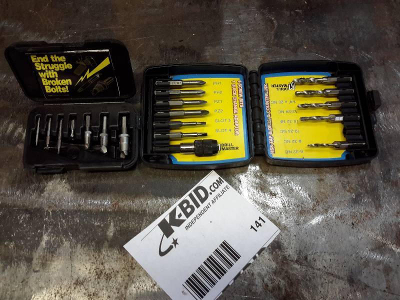 lot 141 image: Lot of Bolt Extractors