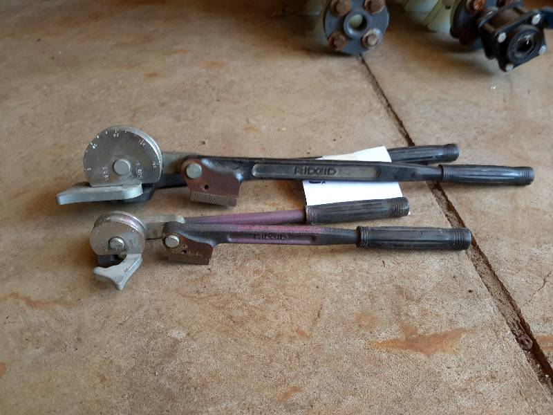 lot 50 image: 2 Ridgid Plumbing Benders