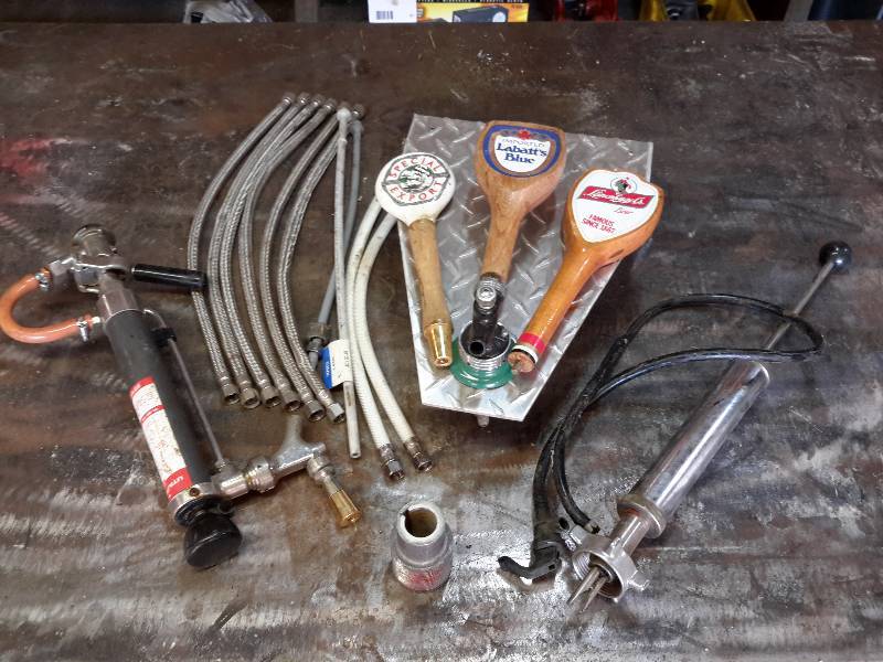 lot 62 image: Lot of Beer and Keg Items, Please See Close-Ups