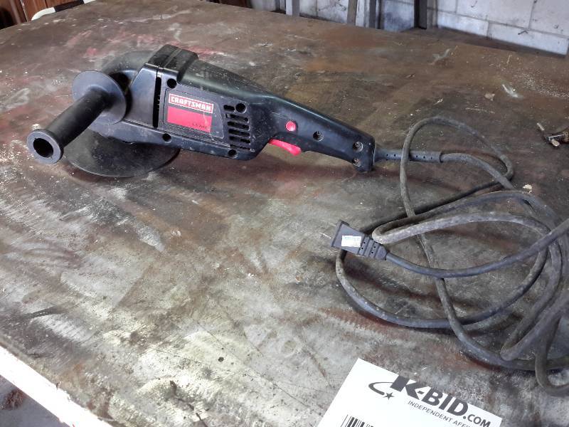 lot 23 image: Craftsman 6 Disc Sander-Polisher