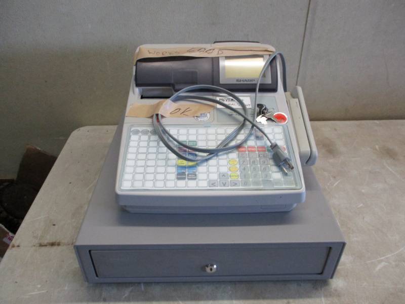 Sharp Cash Register