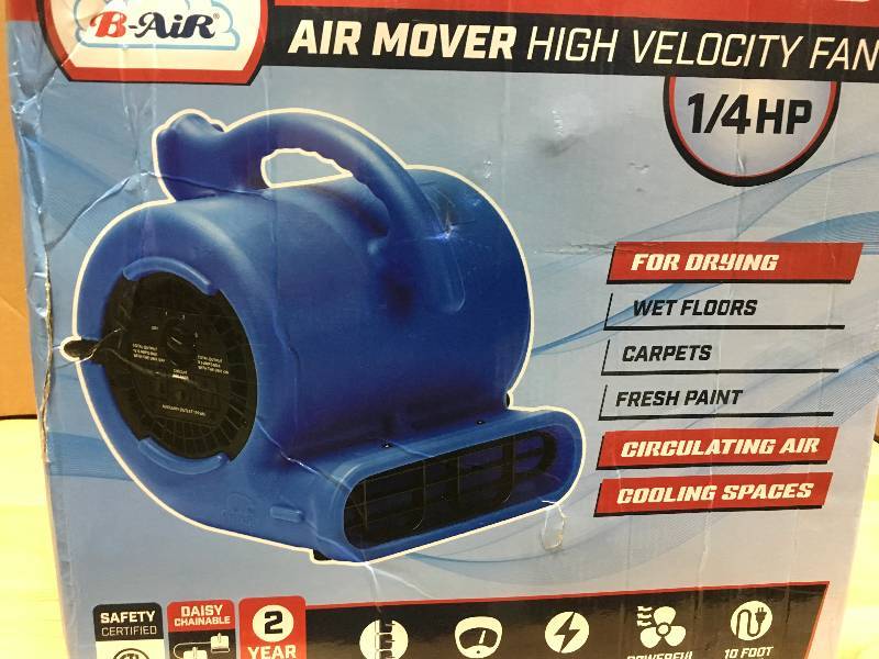 B-Air Vent VP-25 Compact Air Movers not used