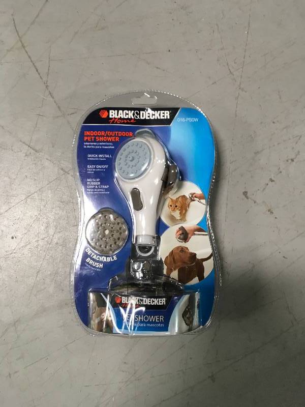 Black and Decker Pet Shower in White 016-PS0W new