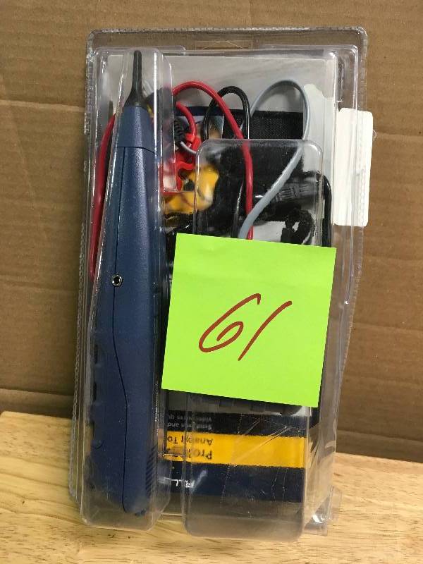 Fluke Networks Pro 3000 Tone Generator and Probe Kit open box not used