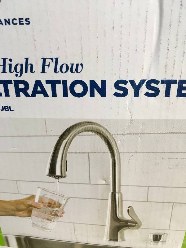 GE GXK285JBL Twist and Lock under counter dual Flow Water Filtration System open box not used