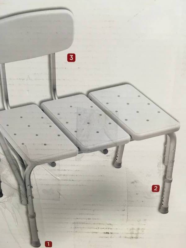 Delta DF565 Bathroom Safety Adjustable Bath safety Transfer Bench not used