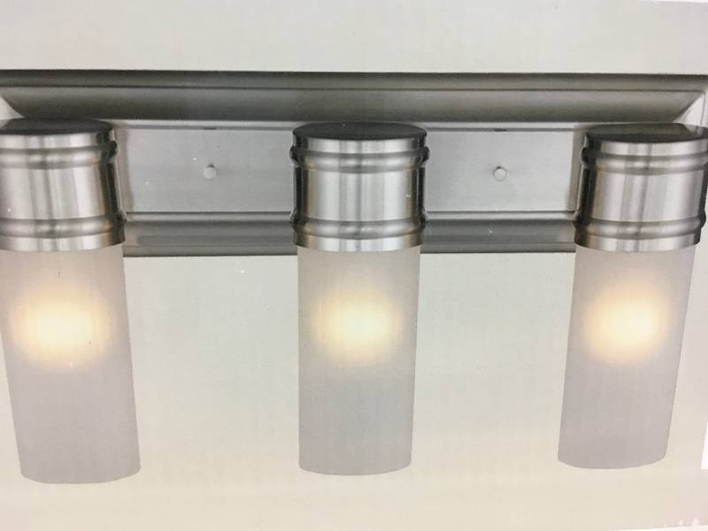 Hampton Bay Chareton 3 light fixture new
