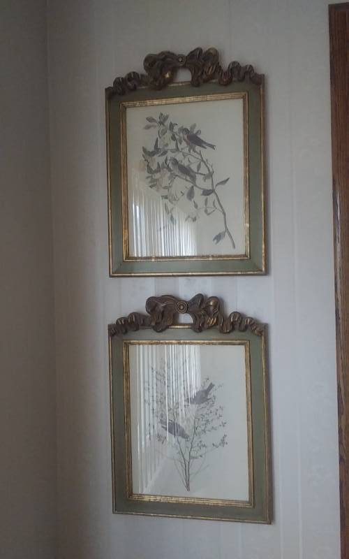 lot 26 image: Set Of 4-Botanical & Bird Pictures (14-12 x 20)