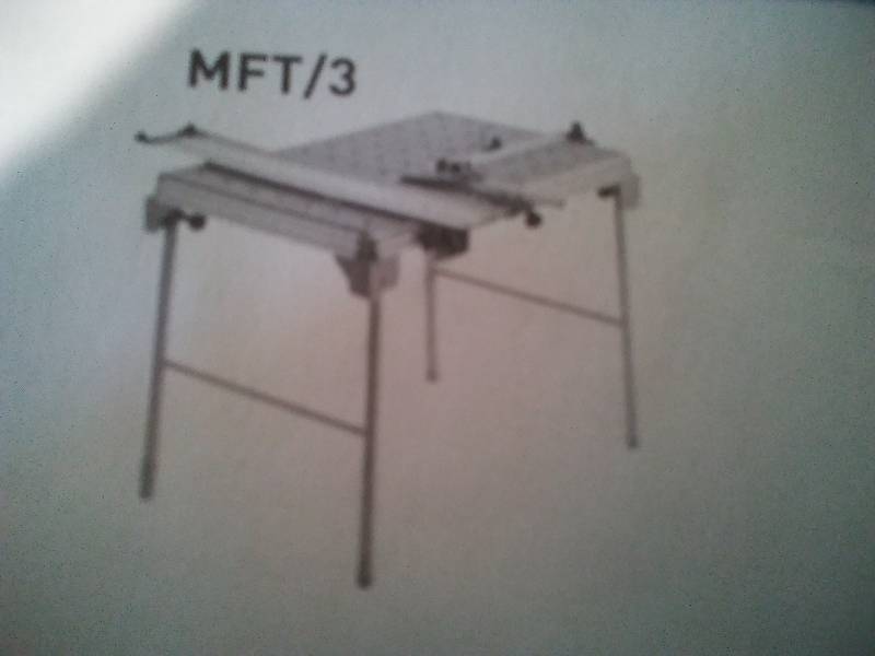 lot 1 image: Festool MFT3 Multifunction Table FS10802,