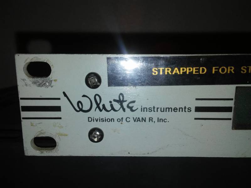 lot 5 image: White Instruments Octave Equalizer with panlock