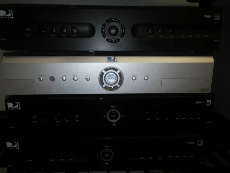 lot 36 image: 4 Direct TV satellite receivers see pictures for details