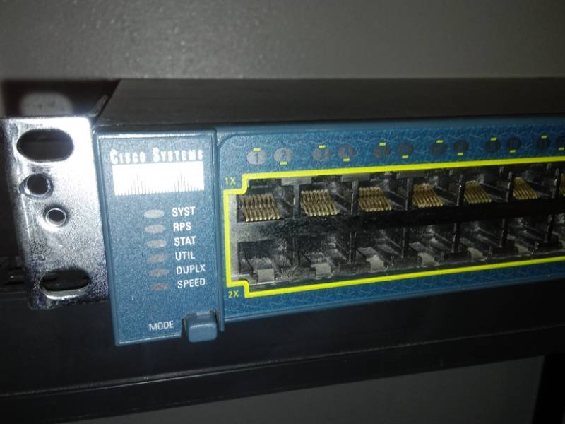 lot 37 image: Cisco Systems Catalyst 2950 ethernet center with panlock