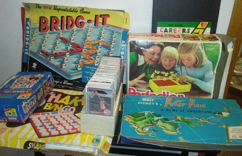 lot 47 image: Large lot of miscellaneous Vintage toys and board games. Peter Pan, My Little Pony, Pogs and more