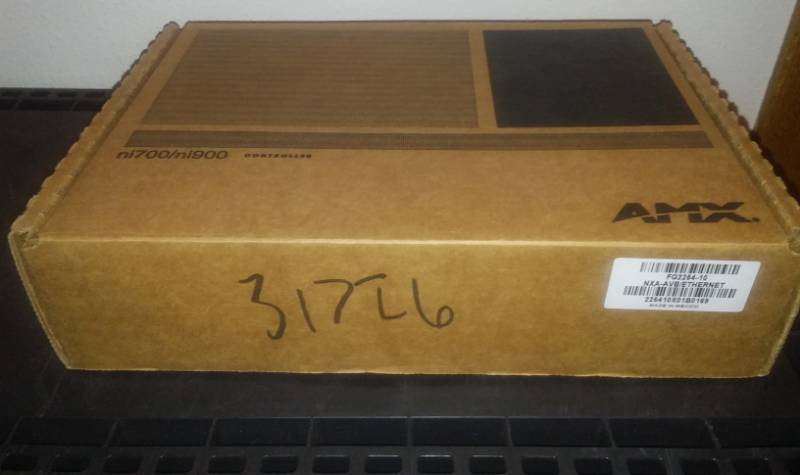 lot 114 image: AMX NXA AVB ethernet breakout box New in Factory Seal ni700 ni900