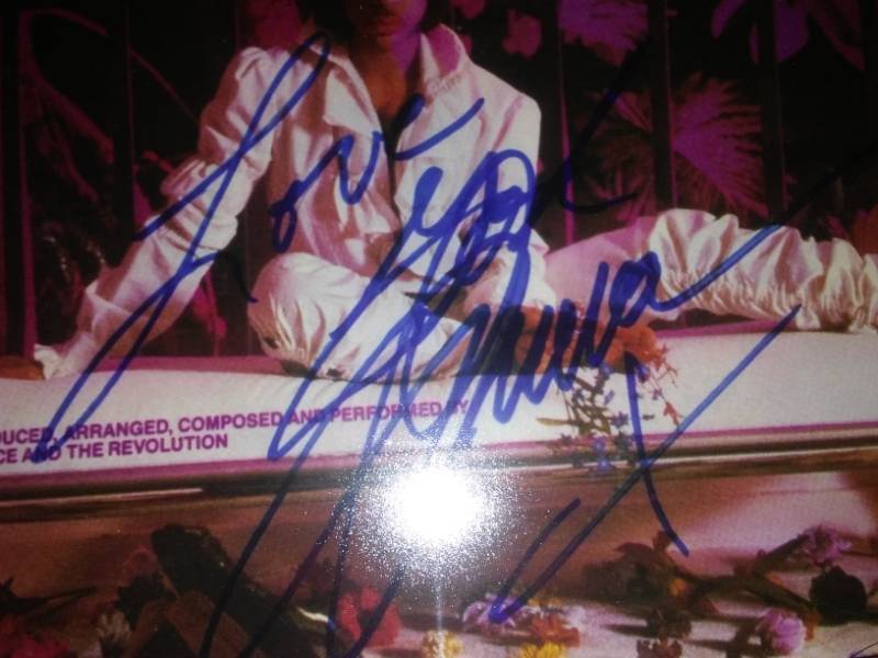 lot 140 image: Prince and the revolution. Autographed picture. Another lonely Christmas.