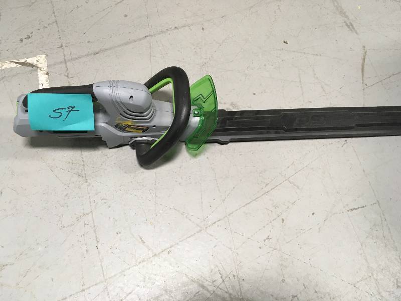 lot 57 image: EGO 24 in. 56-Volt Lithium-ion Cordless Hedge Trimmer - Battery and Charger Not Included in working conditions