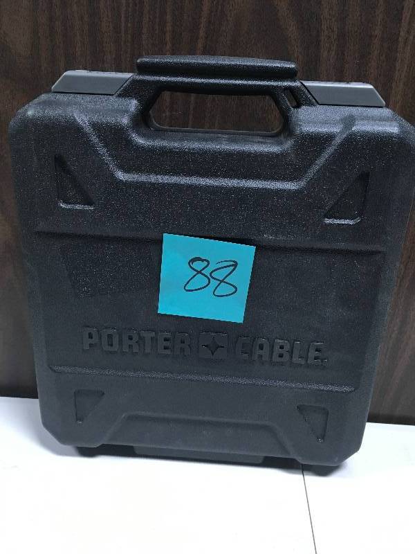 lot 88 image: Porter Cable Pneumatic 16-Gauge 2-12 in. Nailer Kit in Good Condition