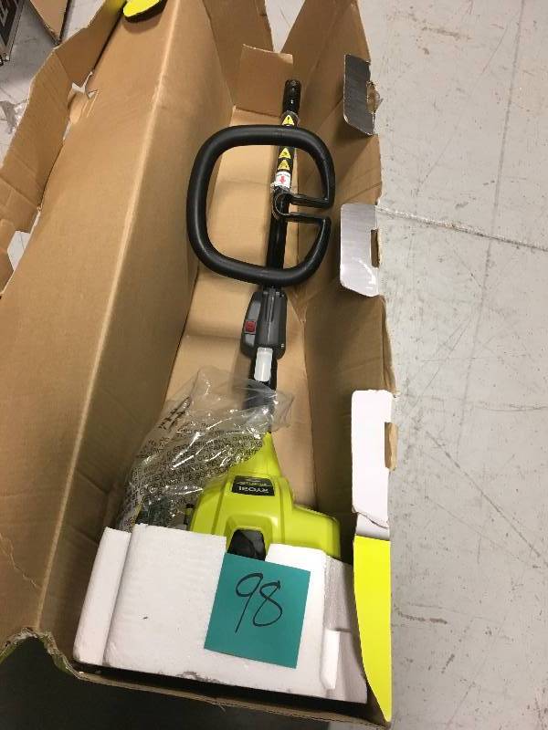 lot 98 image: Ryobi Expand-it 25 cc 2-Cycle Full Crank Gas Power Head in Good Condition