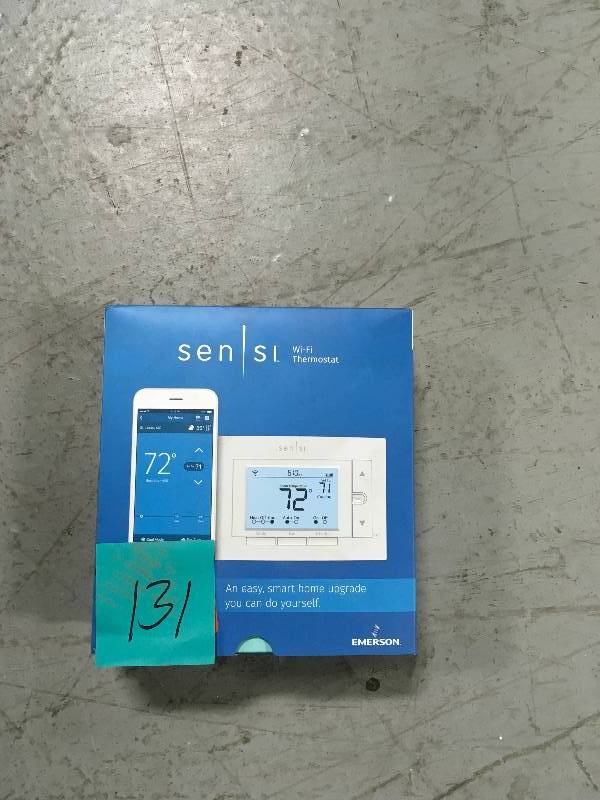 lot 131 image: Sensi Wi-FI Thermostat open box