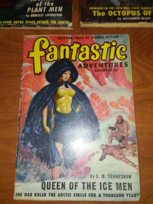 lot 3 image: 3 Fantastic Adventures September, October, November 1949