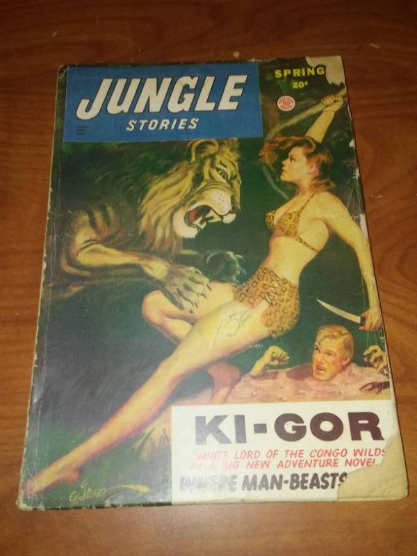 lot 8 image: Jungle stories spring 1947 vol. 3 #10