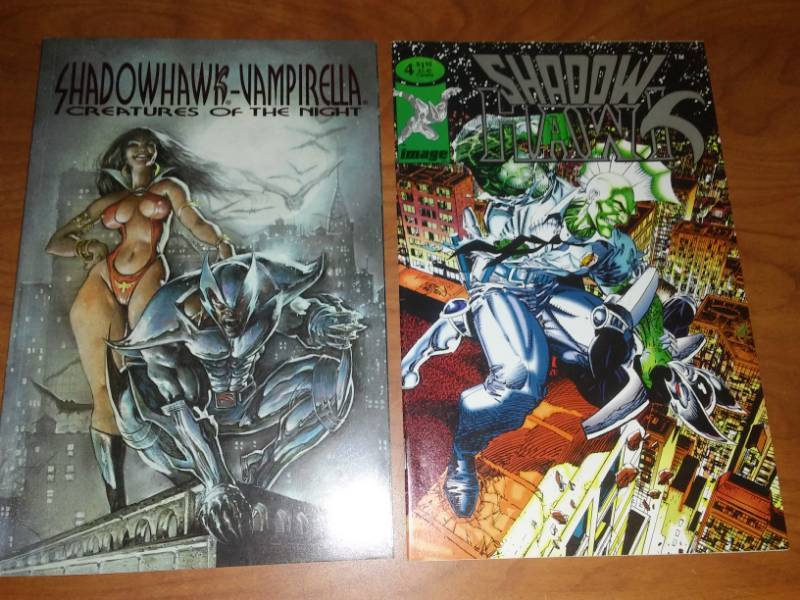 lot 16 image: 11 Image Comics Shadow Hawk images 123.