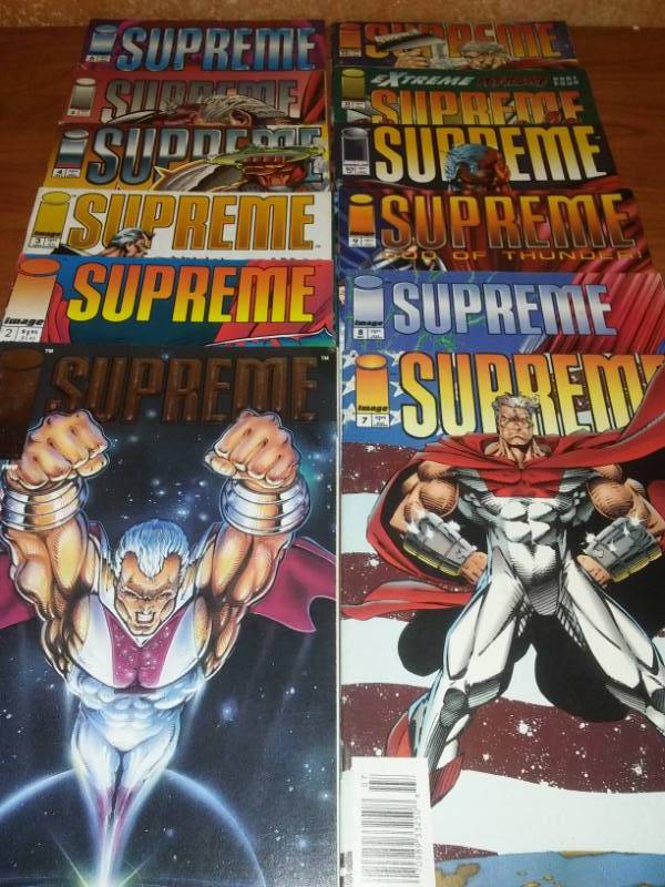 lot 40 image: 12 Image Supreme issues 1 through 12.