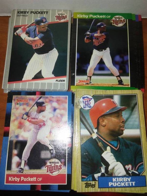 lot 76 image: 5000 cards mostly baseball 4 Twins Sets
