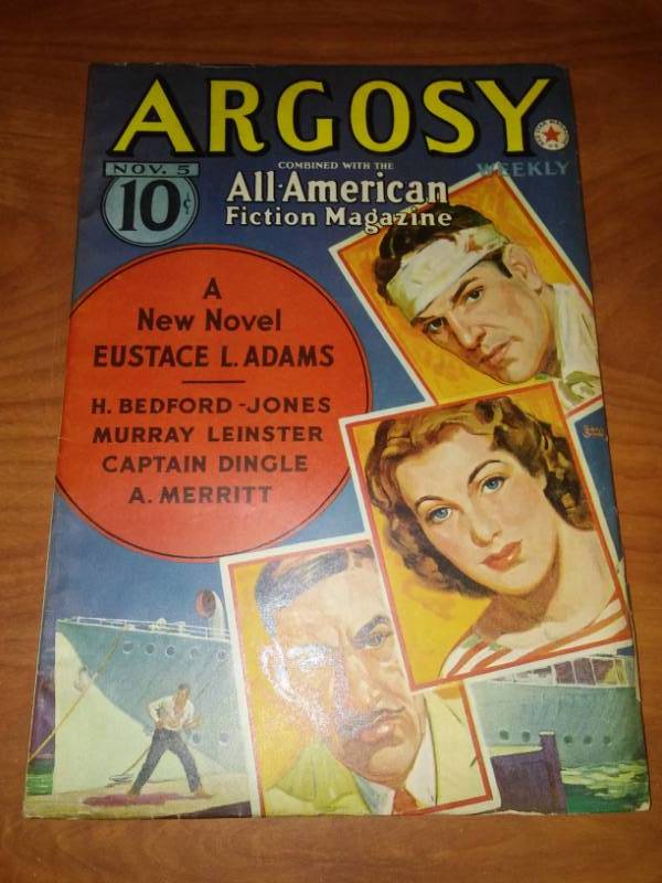 lot 102 image: Argosy Weekly November 5th, 1938, pulp.