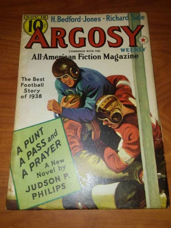 lot 106 image: Argosy Weekly, Pulp, November 19th, 1938.