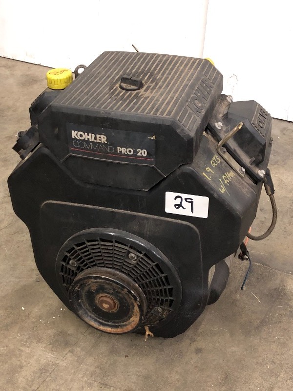 lot 29 image: Kohler Command Pro-20 Lawn Mower En...