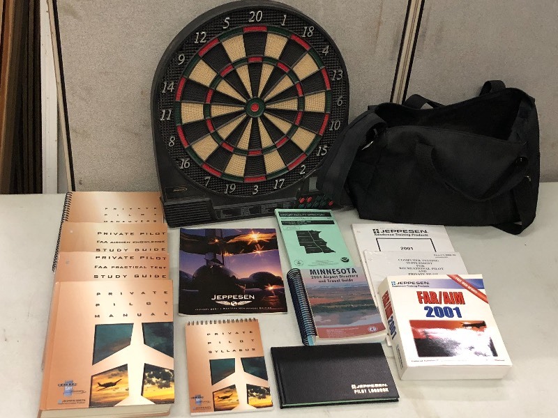 lot 35 image: Lot Of (1) Electronic Dart Board &...