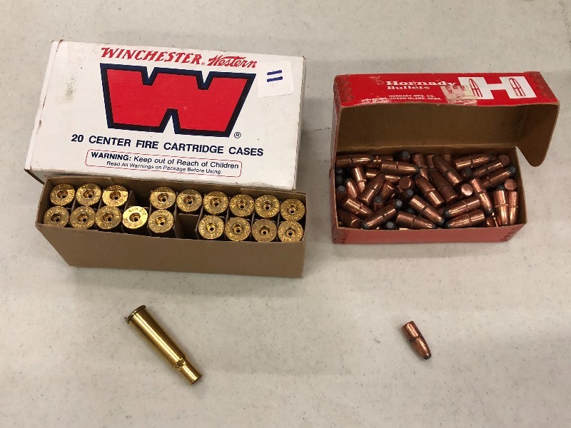 lot 37 image: Lot Of (2) Boxes Of Winchester .34...