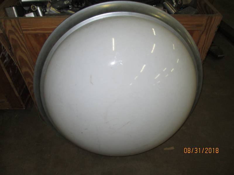 lot 35 image: Large light globe fixture...
