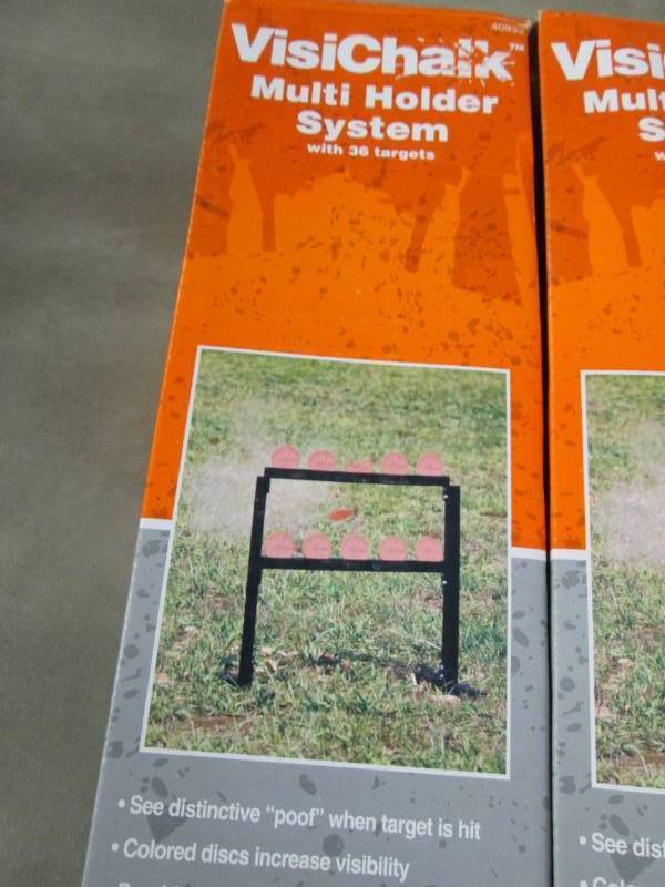 lot 300 image: Case of 8 Champion VisiChalk Multi Target Holder System