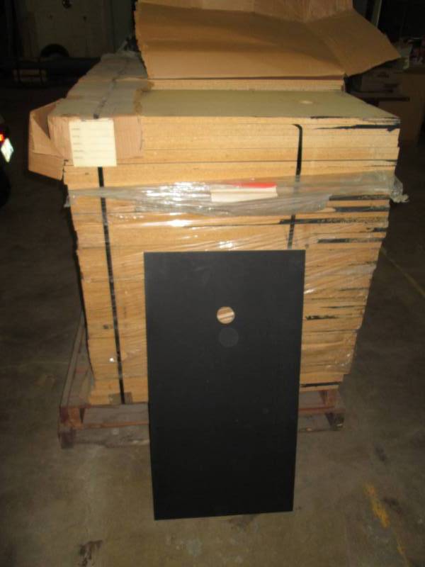 lot 110 image: Pallet of new laminated speaker panels