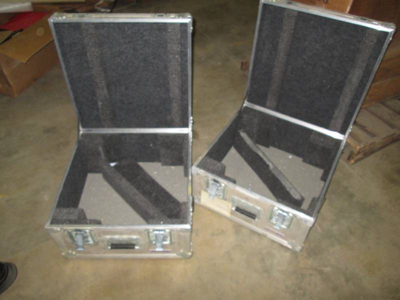lot 111 image: 2 Big Deal Custom travel cases with padded interior