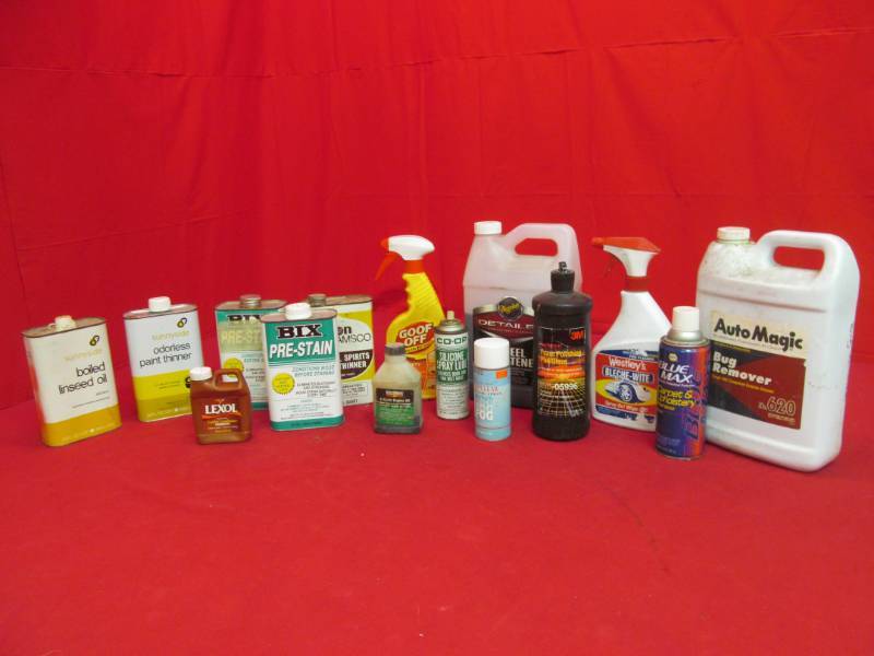 lot 20 image: car cleaning supplies