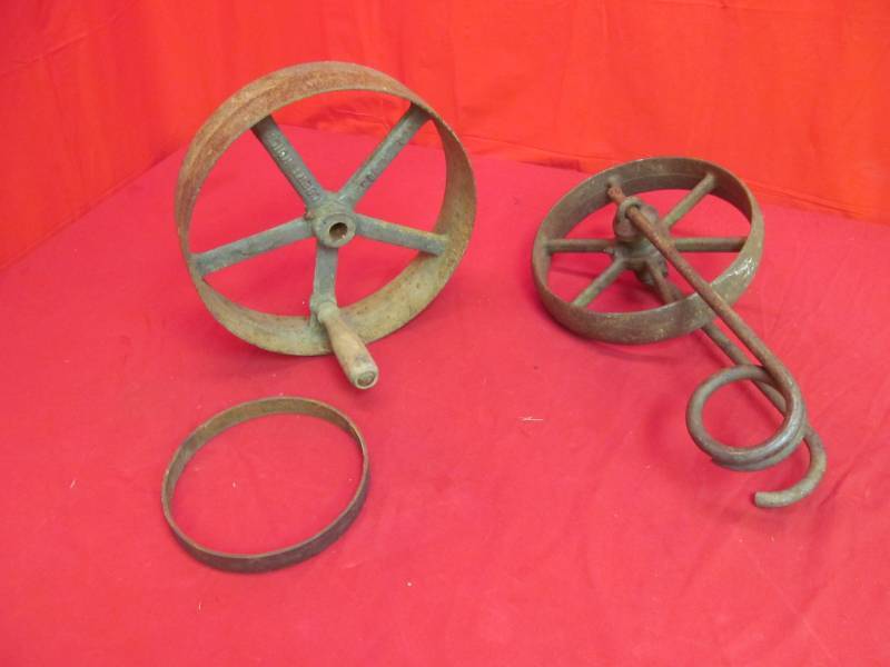 lot 38 image: vintage wheel parts