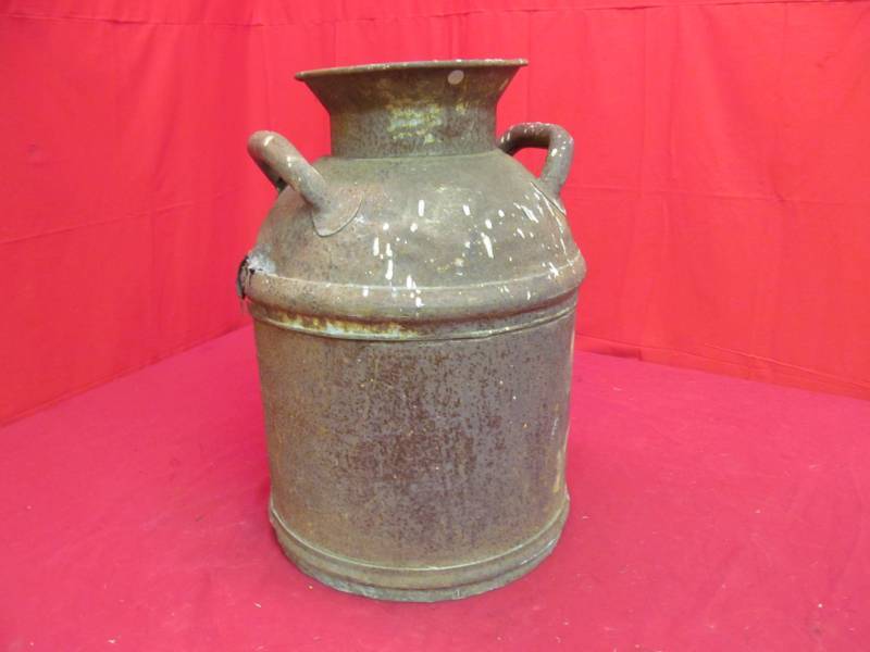 lot 67 image: milk can
