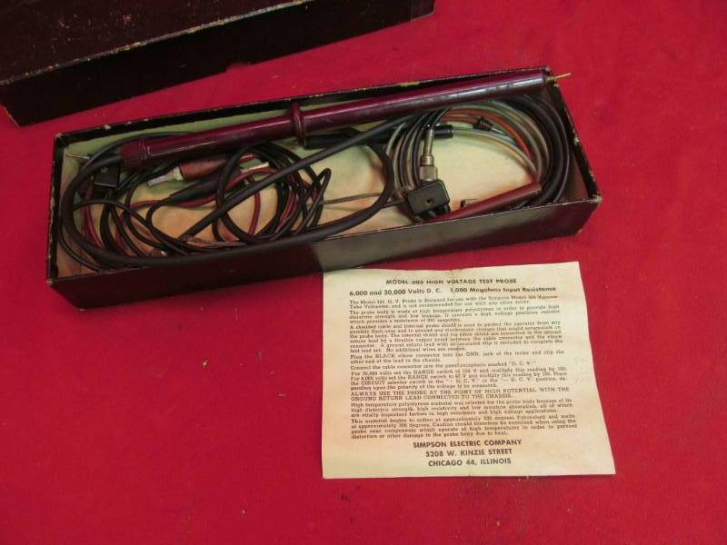 lot 132 image: test probe