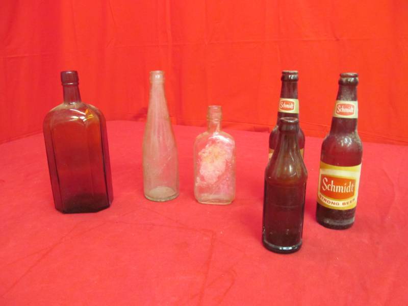 lot 171 image: vintage bottles