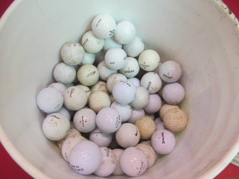 lot 197 image: golf balls