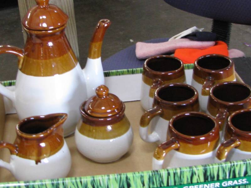Stoneware Tea Set